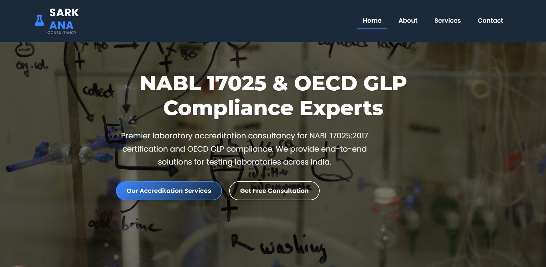 Sarkana Consultancy Services Page