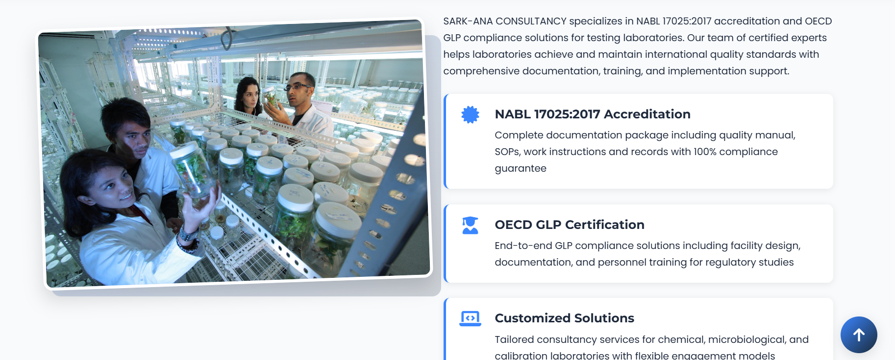 Sarkana Consultancy Mobile View